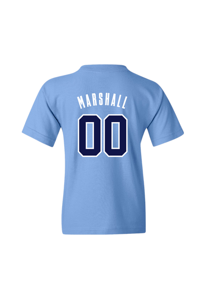 Youth HCFC Marshall Name & Number Tee - Carolina
