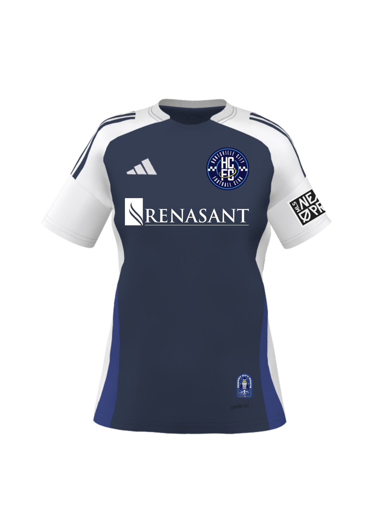 Women's Adidas 2025 Navy Rocket City Roots Kit - Authentic