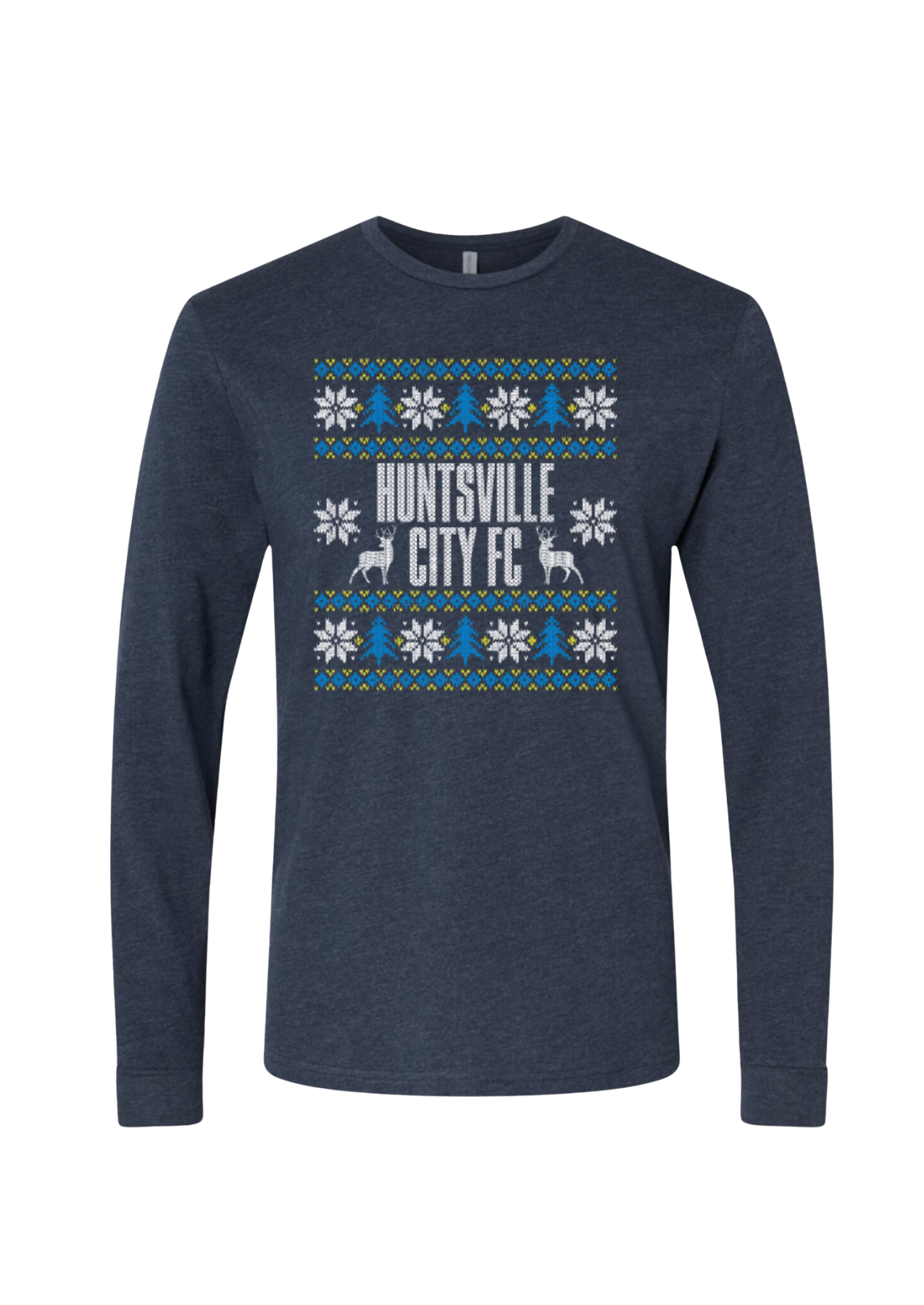 Huntsville City FC Long Sleeve Christmas Tee