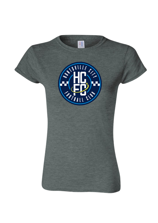 Women's Short Sleeve Crest Tee - Grey