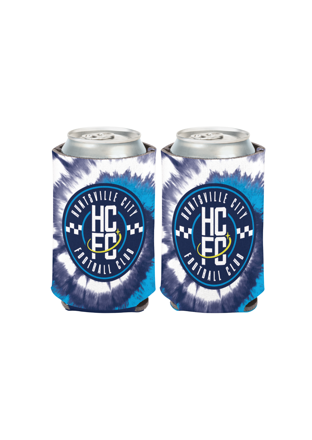 Huntsville City FC 12oz Can Cooler - Tie Dye