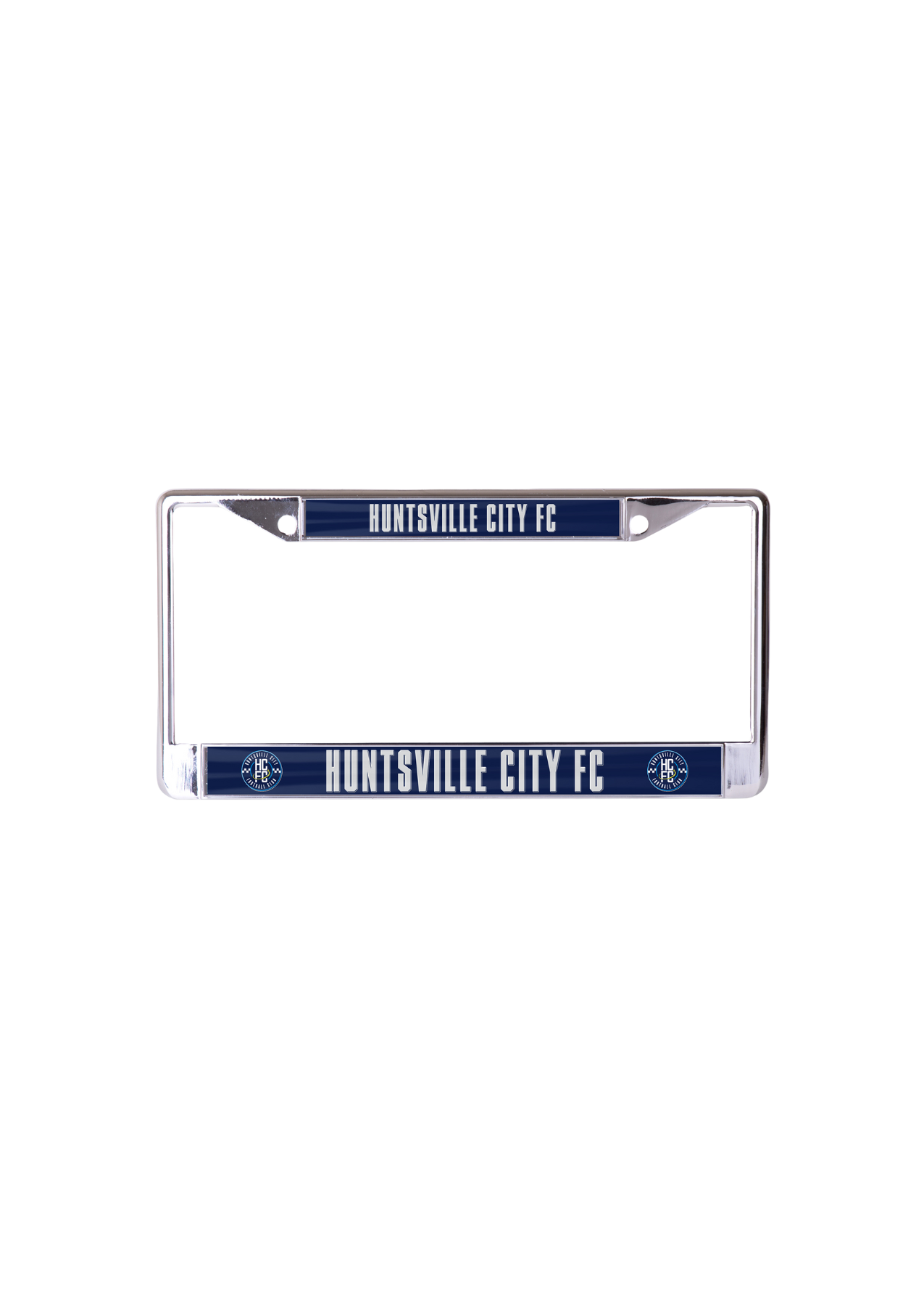 Huntsville City FC Silver Plate Frame