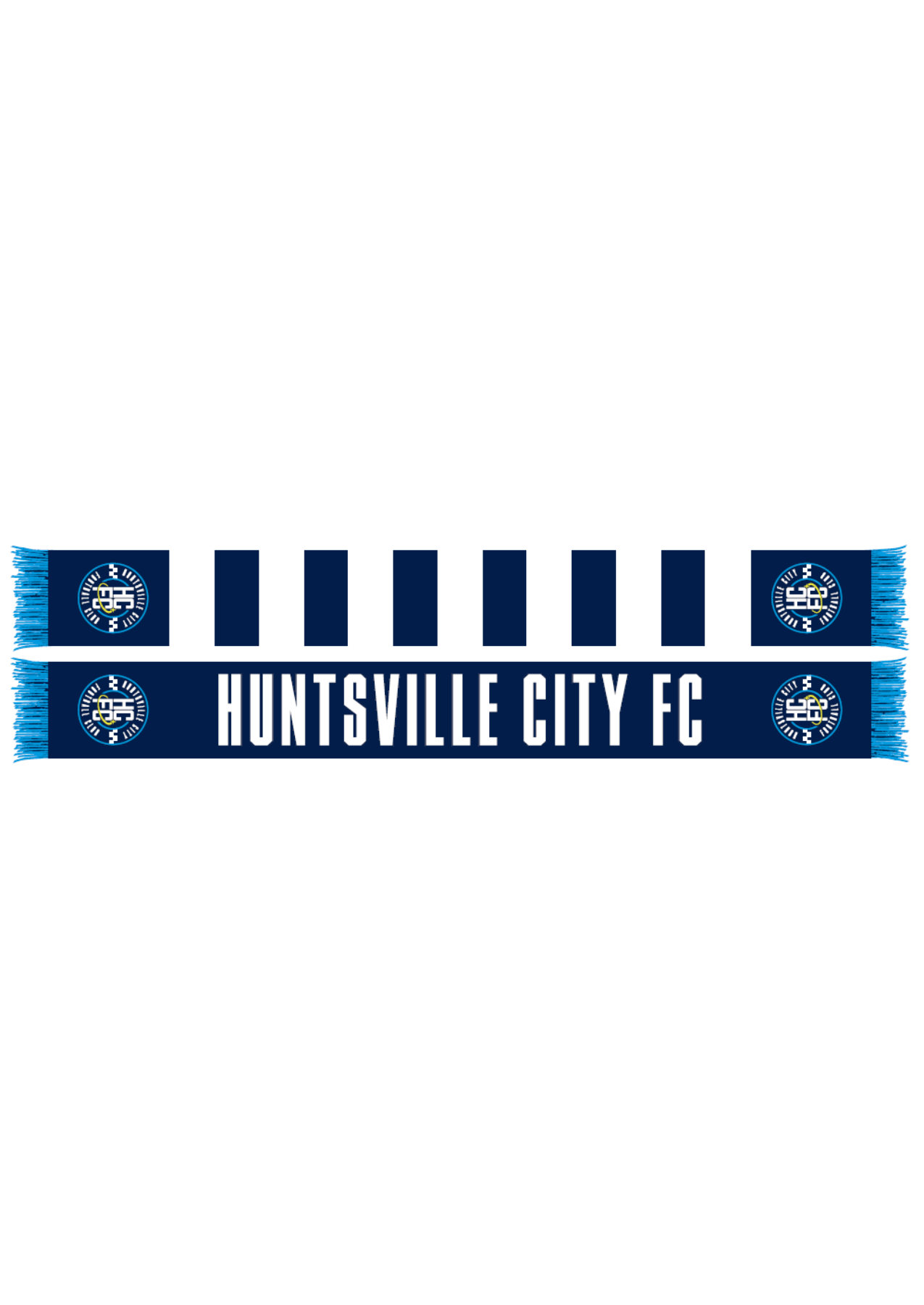 Huntsville City FC Bar Summer Scarf