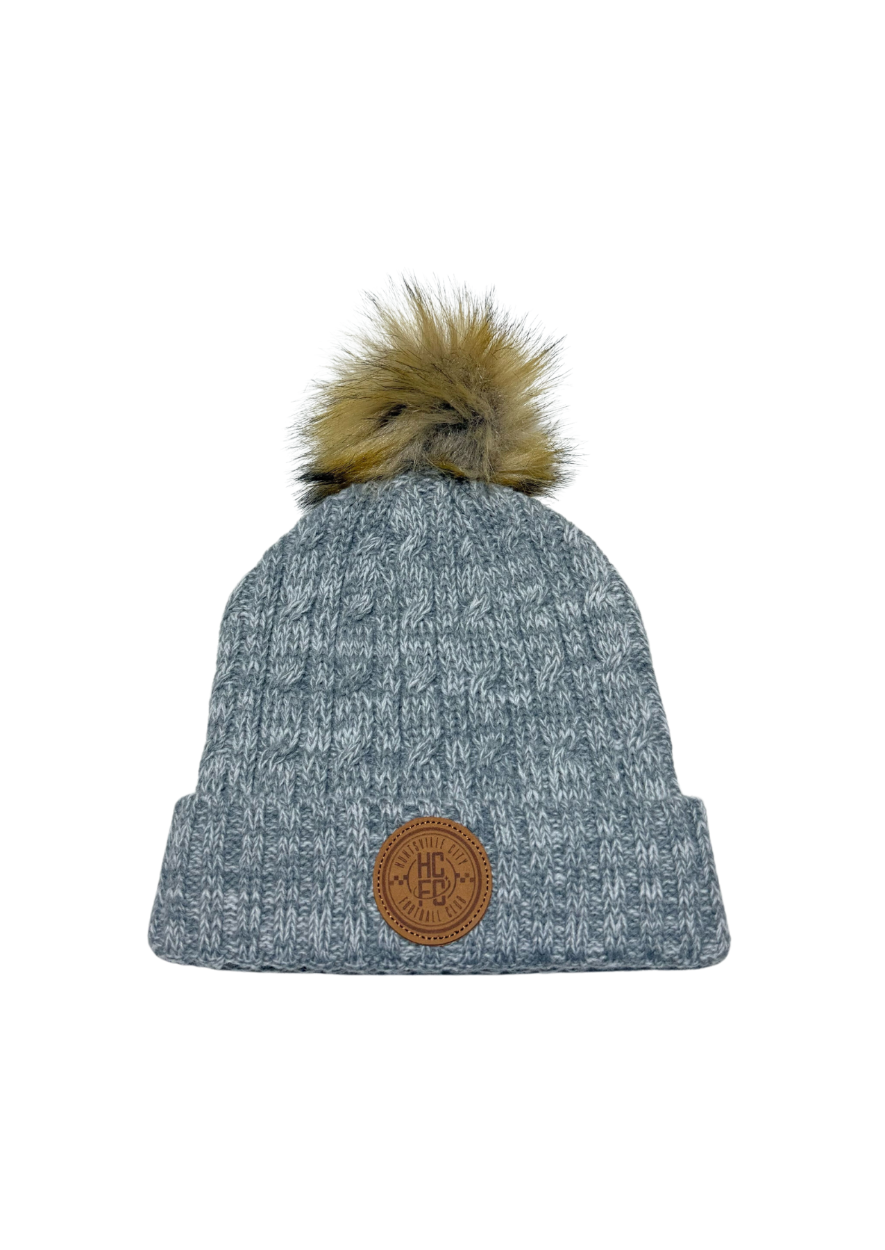 HCFC Cable Knit Beanie - Steel