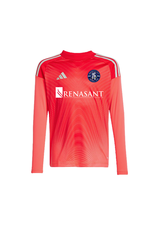 Adidas Youth HCFC 2025 Long Sleeve Goalkeeper Jersey - Red