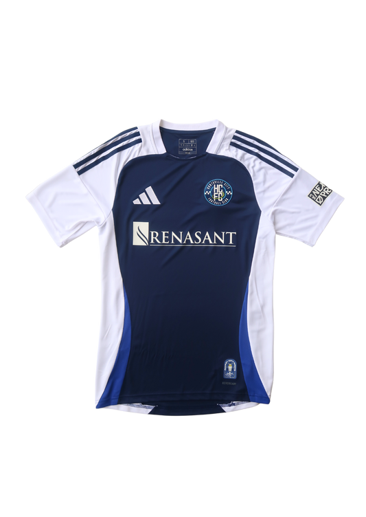 Men's Adidas 2025 Navy Rocket City Roots Kit - Authentic