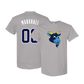 Men's HCFC Marshall Name & Number Tee - Gravel