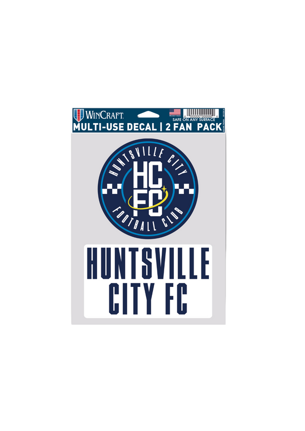Huntsville City FC 2 Fan Pack Decals – Huntsville City FC Shop