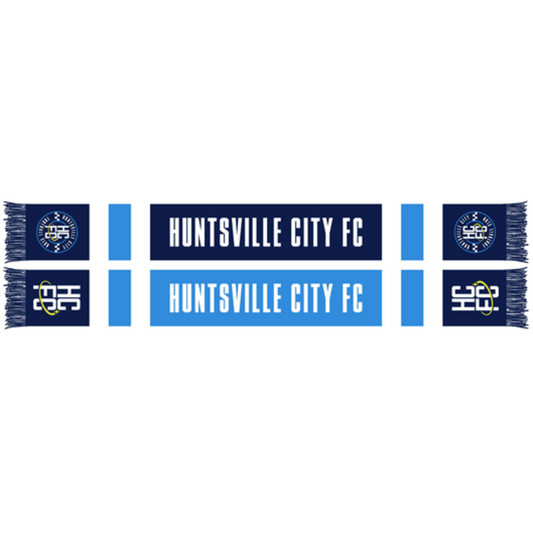 Huntsville City FC Inverted Bar HD Knit Scarf