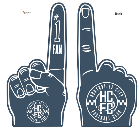 Huntsville City FC Foam Finger